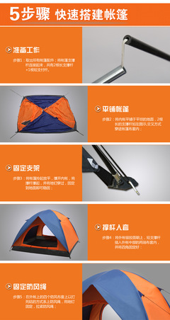 【淘寶清倉】正品綠族雙層防曬帳篷，開啟你的戶外野營之旅